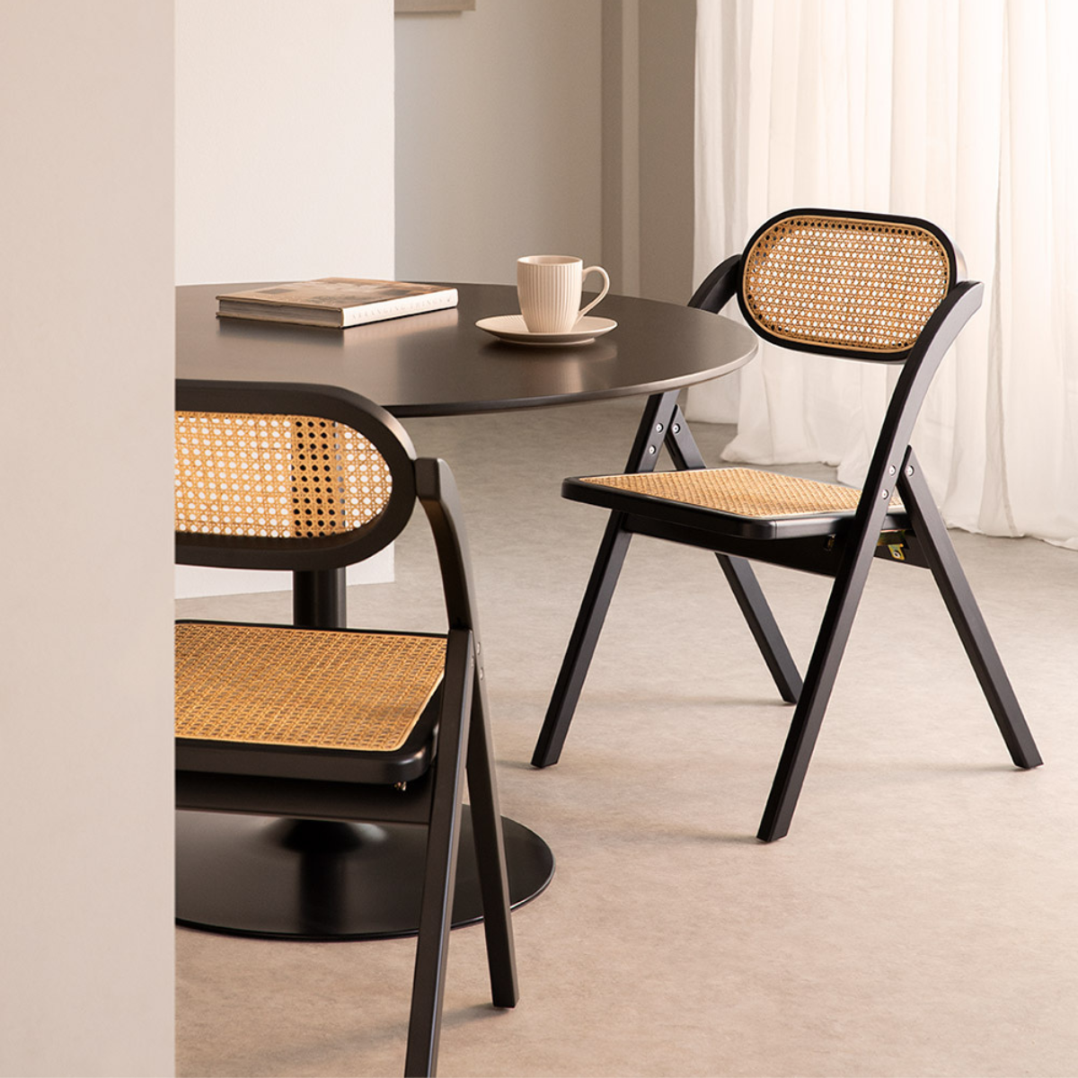 Brock Folding Wooden Dining Chair