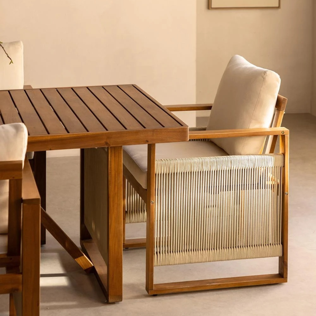 Maxim Acacia Wood Dining Chair