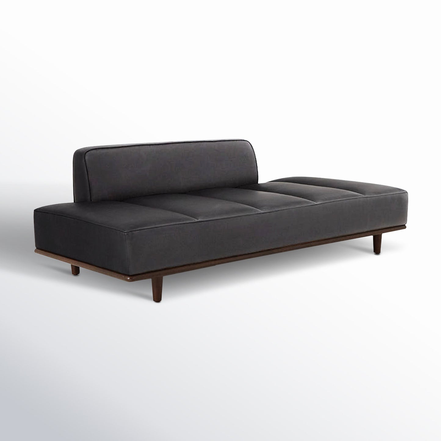 Kiaan Full-Grain Genuine Leather Daybed