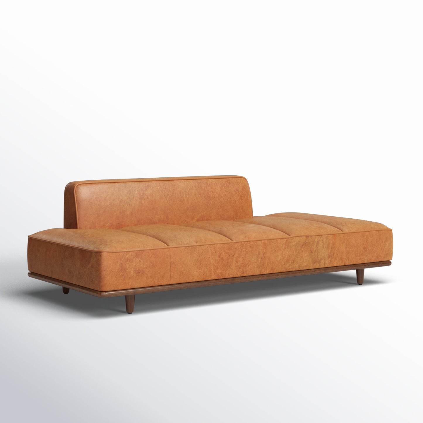 Kiaan Full-Grain Genuine Leather Daybed