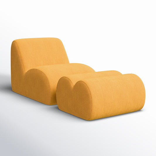 Evander Upholstered Slipper Chair
