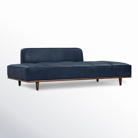 Kiaan Full-Grain Genuine Leather Daybed