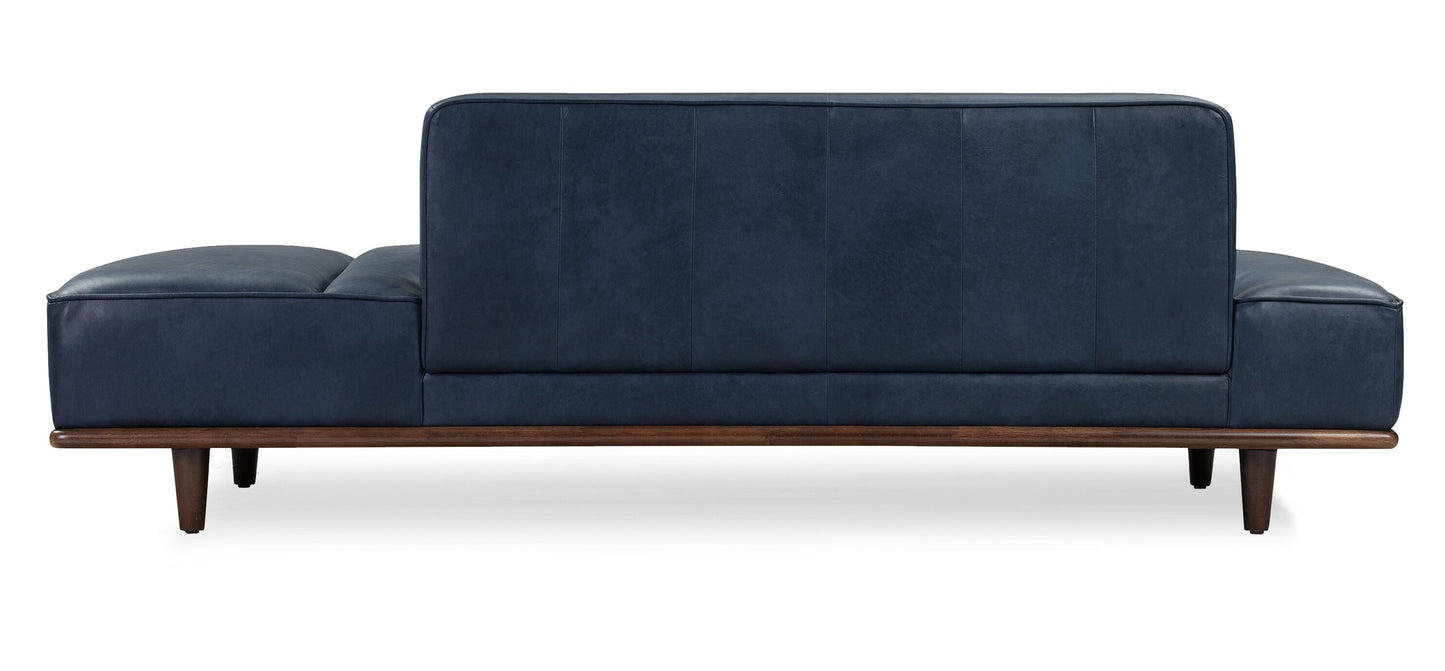 Kiaan Full-Grain Genuine Leather Daybed