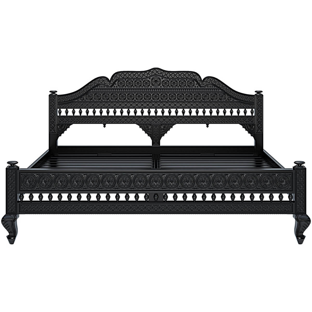 Trenton Solid Wood Platform Bed