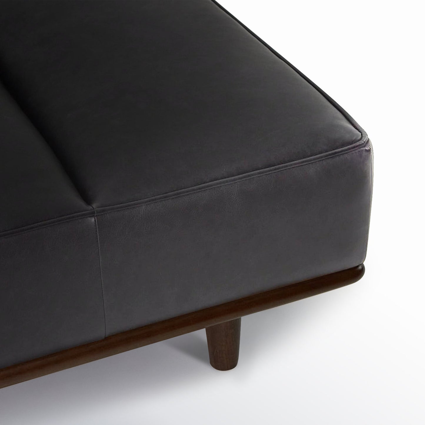 Kiaan Full-Grain Genuine Leather Daybed