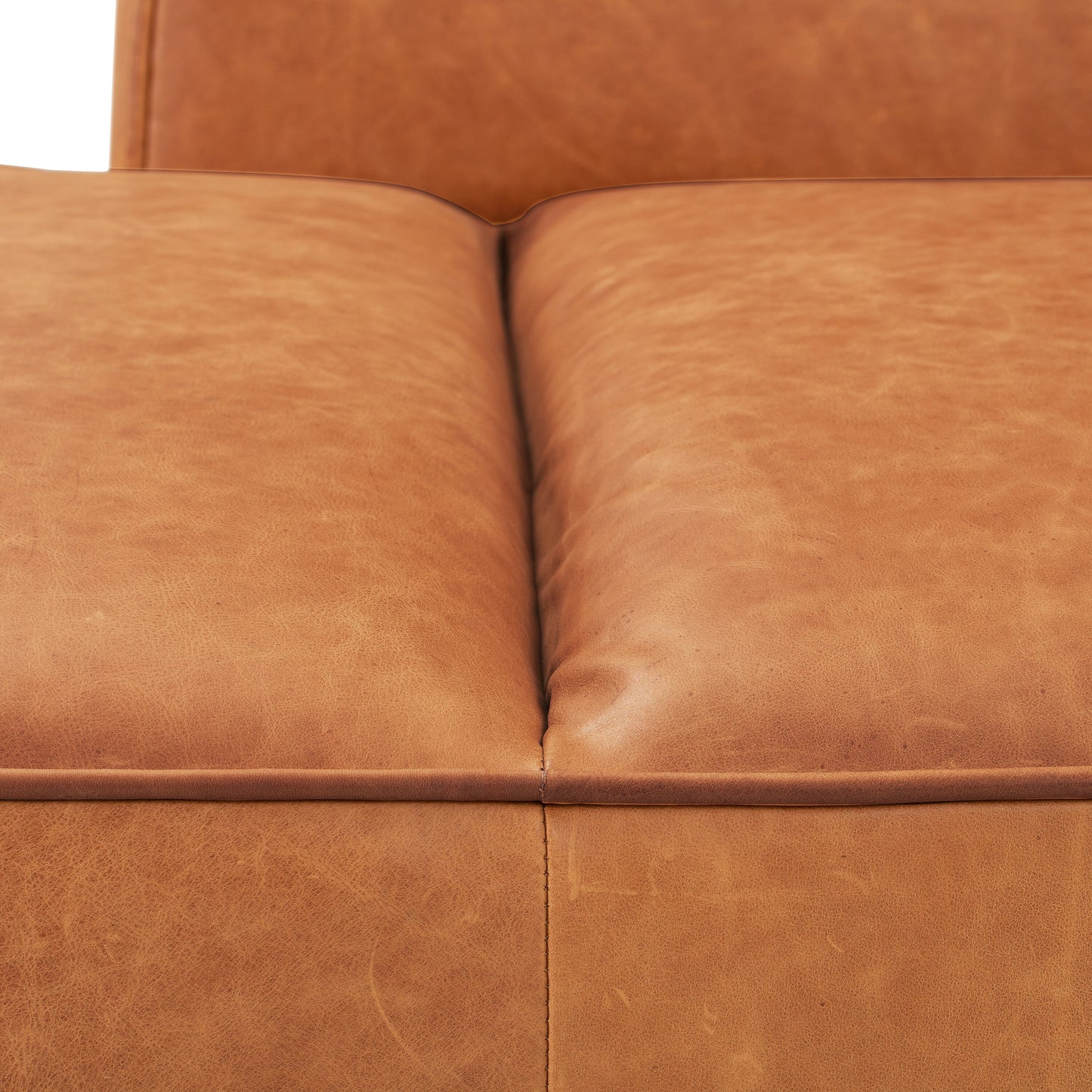 Kiaan Full-Grain Genuine Leather Daybed