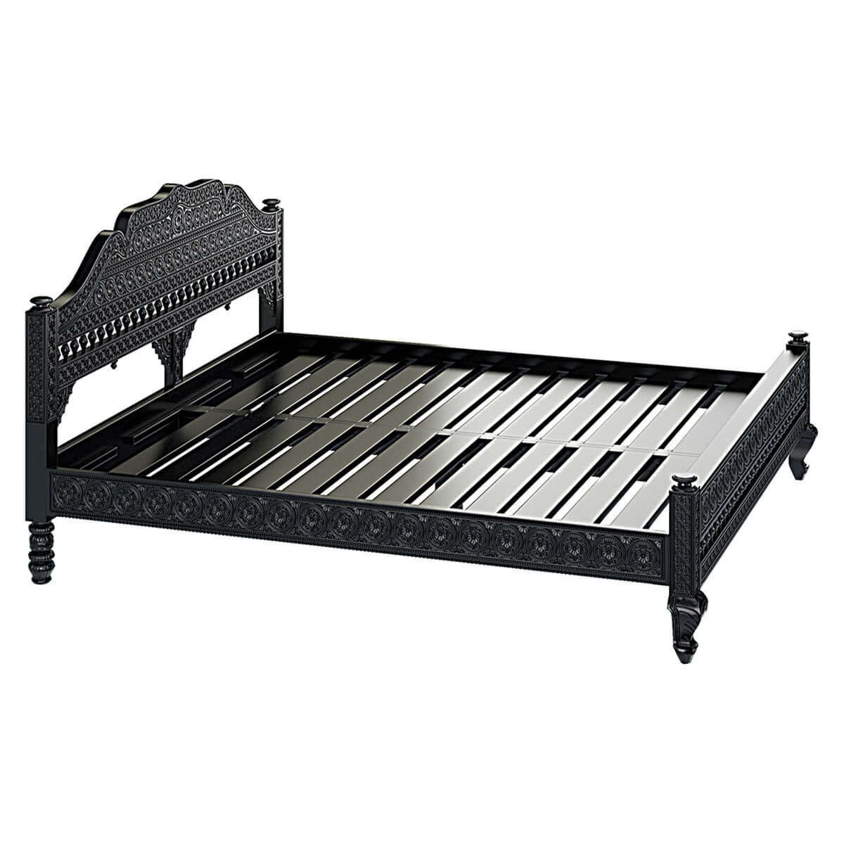 Trenton Solid Wood Platform Bed