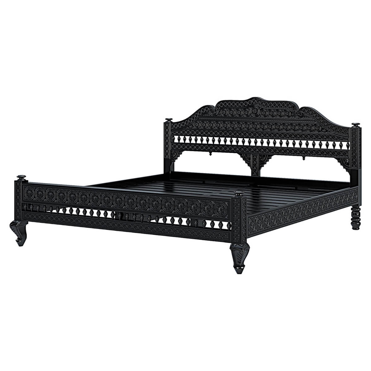 Trenton Solid Wood Platform Bed