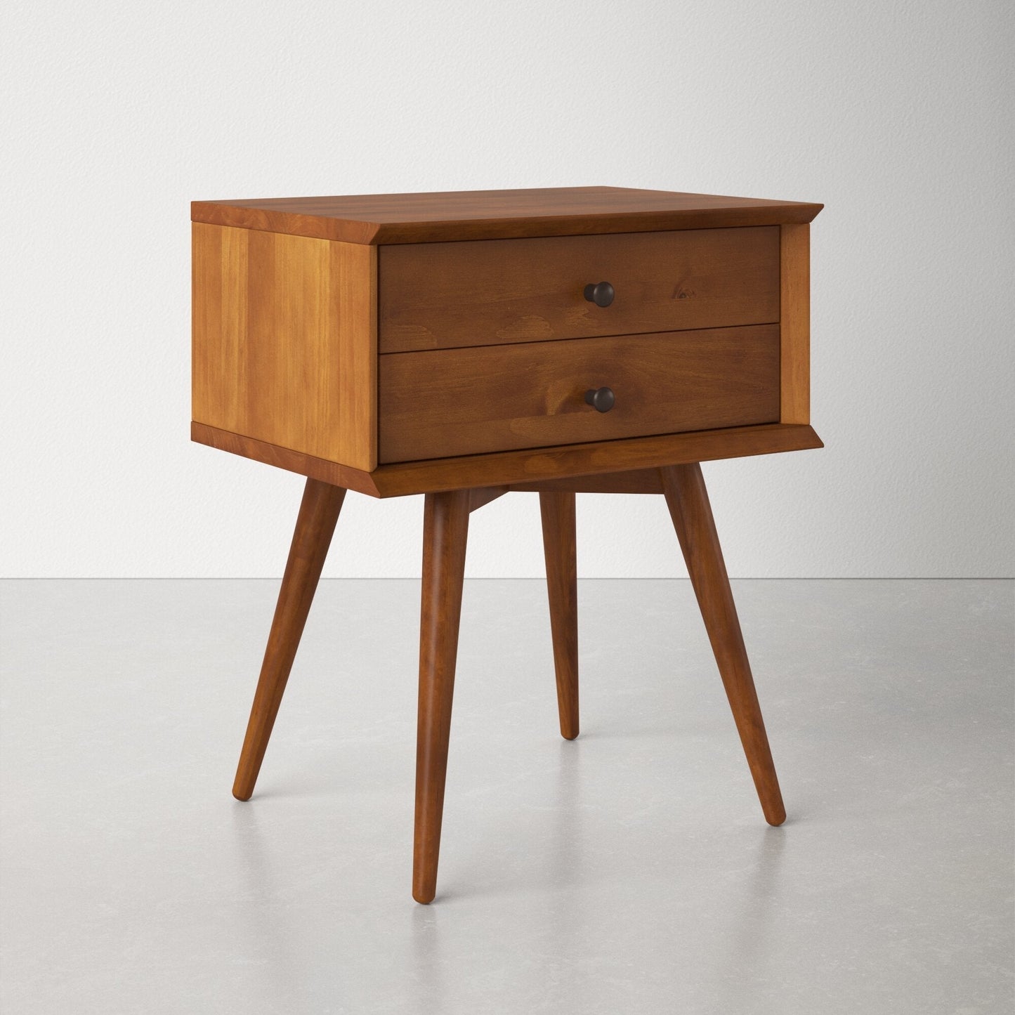 Declan 2 Drawer Nightstand Furniture BoutiQ