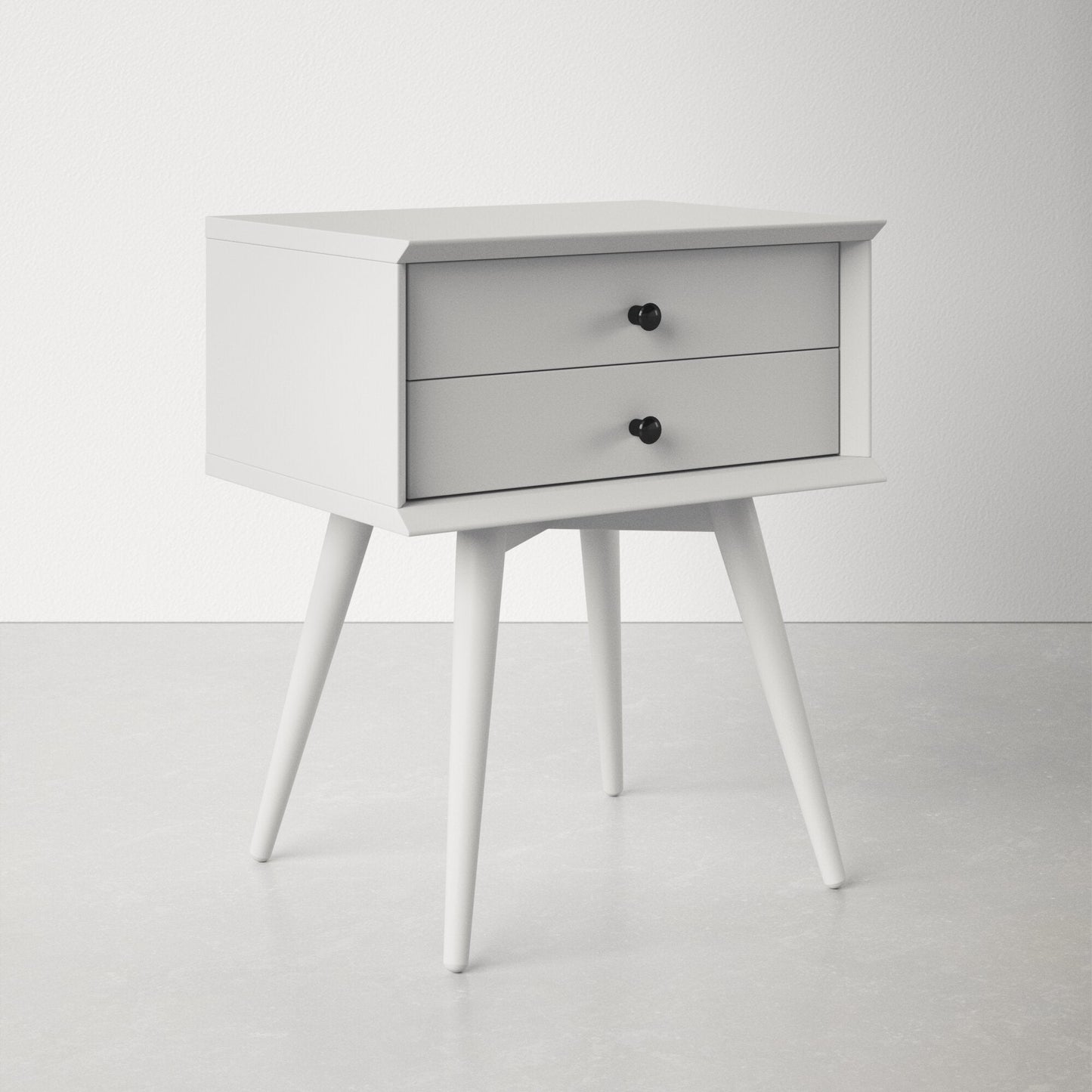 Declan 2 Drawer Nightstand Furniture BoutiQ
