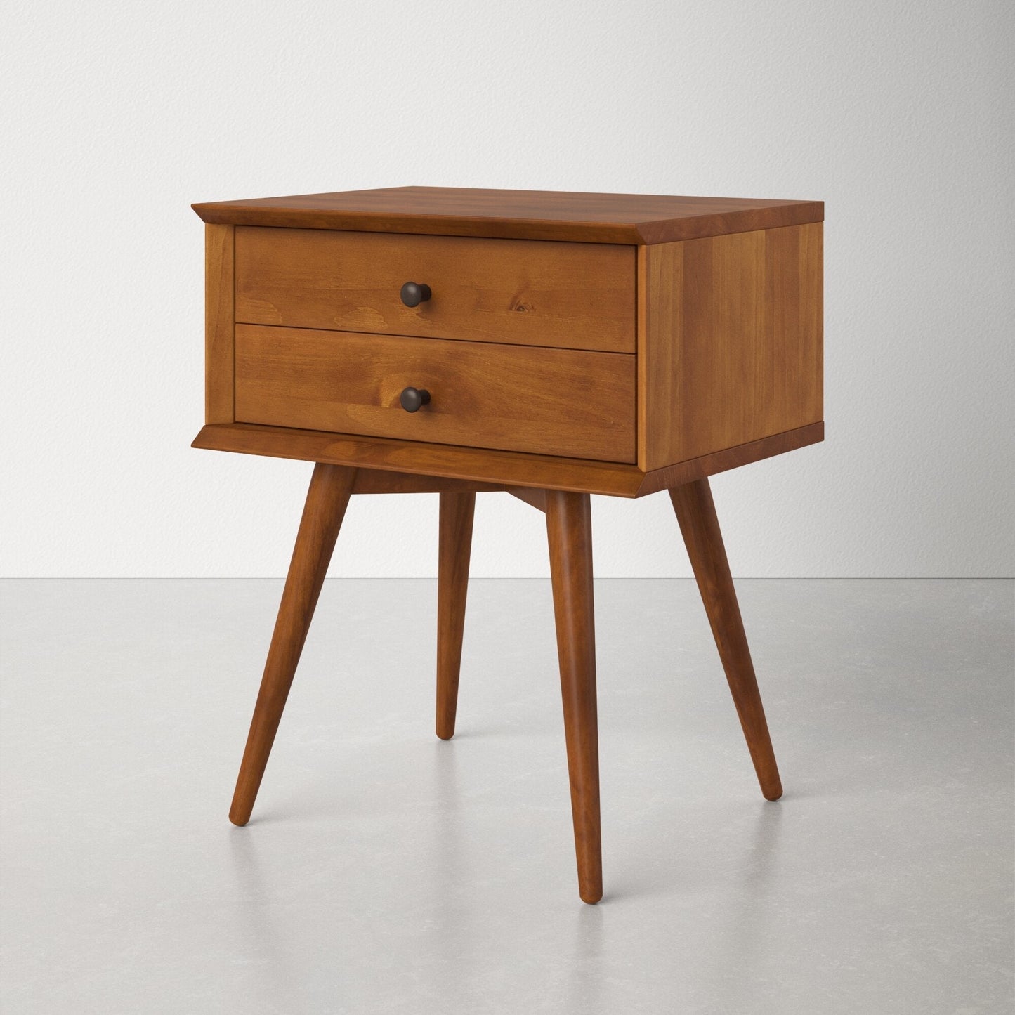 Declan 2 Drawer Nightstand Furniture BoutiQ
