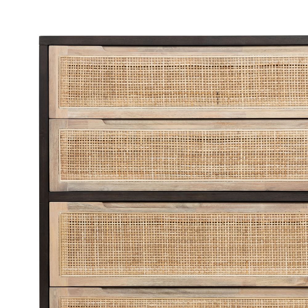 Diego Rattan 5-Drawer Dresser Furniture BoutiQ