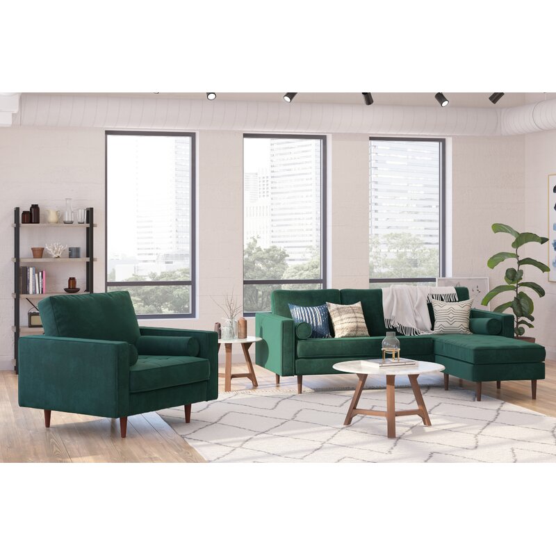 Ellis Velvet Armchair Furniture BoutiQ