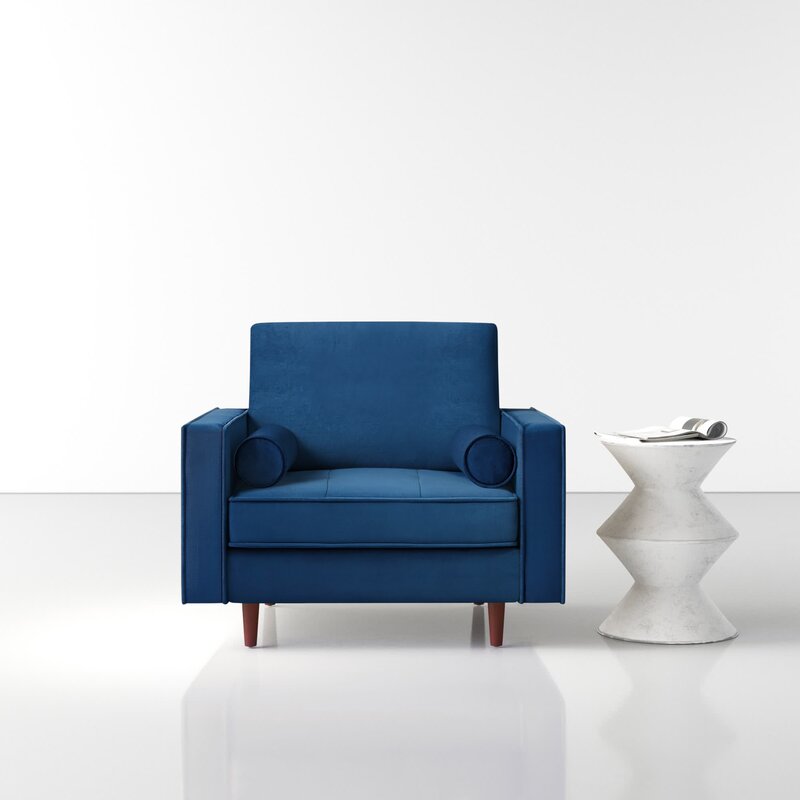Ellis Velvet Armchair Furniture BoutiQ