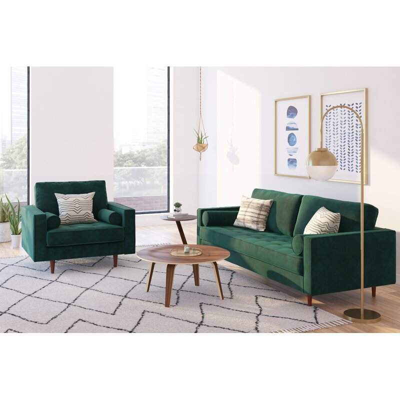 Ellis Velvet Armchair Furniture BoutiQ