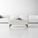 Leland Upholstered Ottoman Furniture BoutiQ