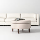 Luciano Upholstered Ottoman Furniture BoutiQ