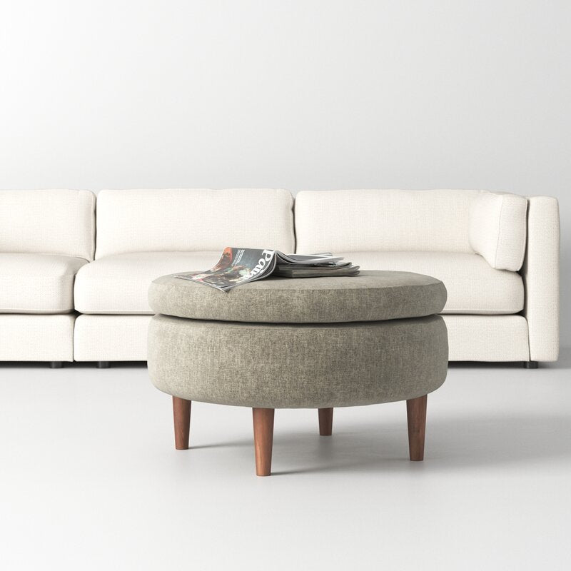Luciano Upholstered Ottoman Furniture BoutiQ