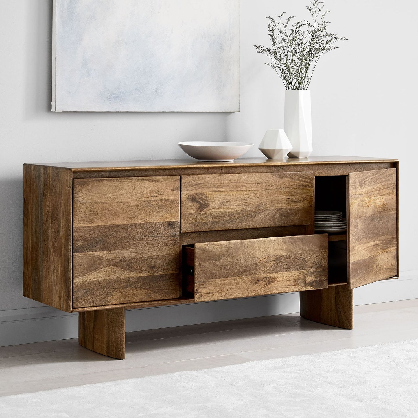 Matthias Solid Wood Buffet (63) Furniture BoutiQ