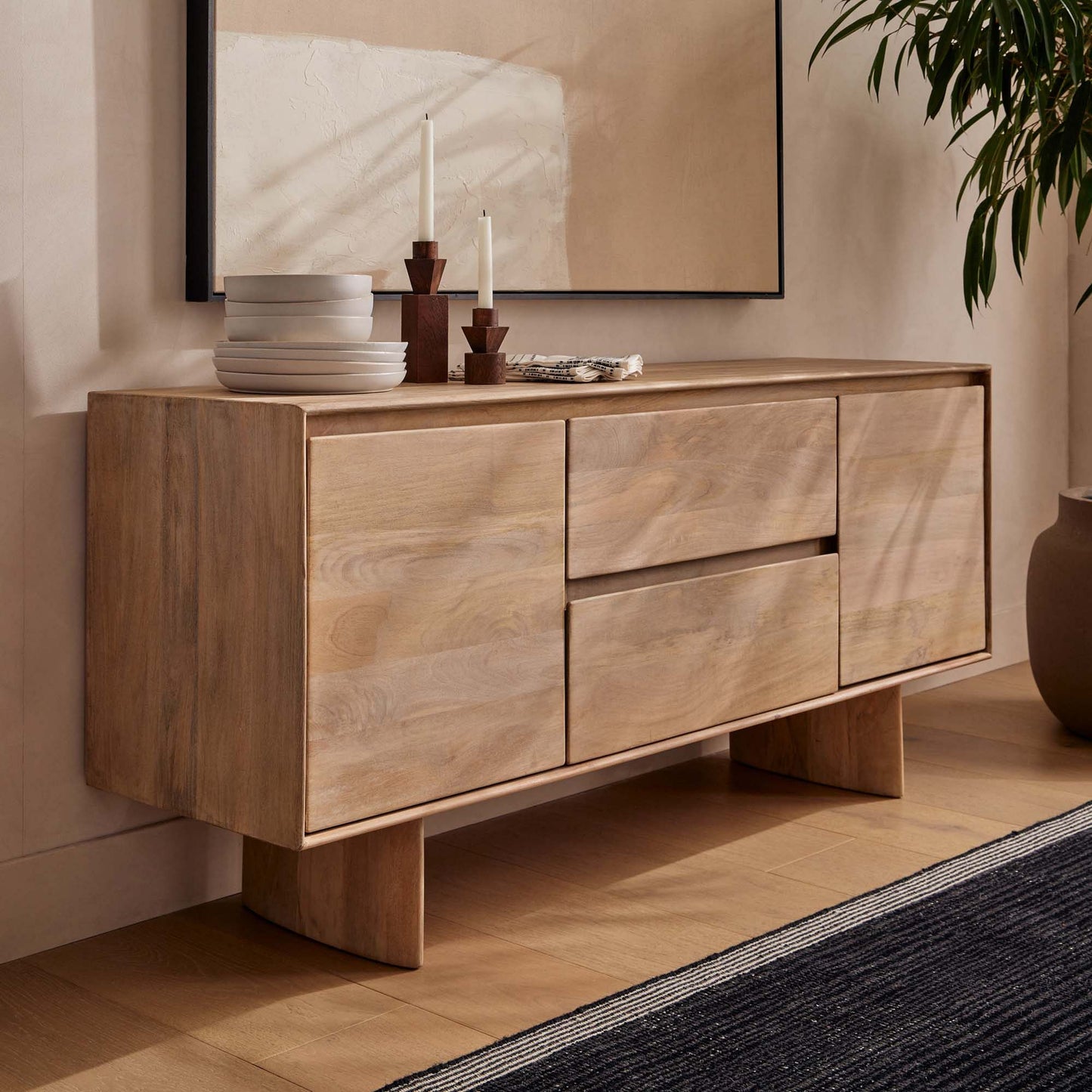 Matthias Solid Wood Buffet (63) Furniture BoutiQ