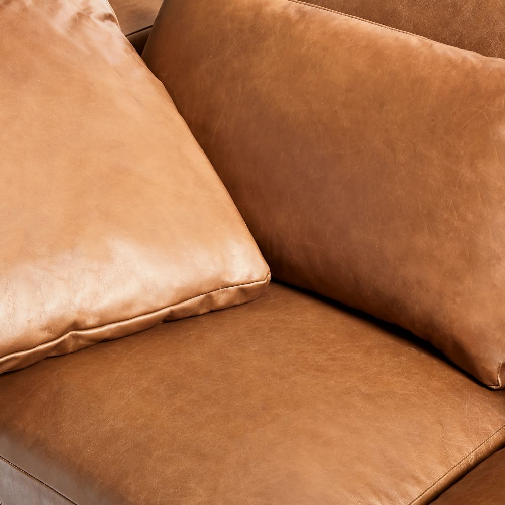 Sean Modular Leather 3-Piece Ottoman Sectional Furniture BoutiQ