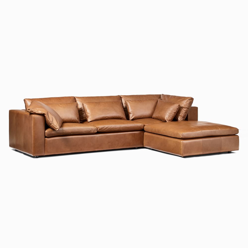 Sean Modular Leather 3-Piece Ottoman Sectional Furniture BoutiQ