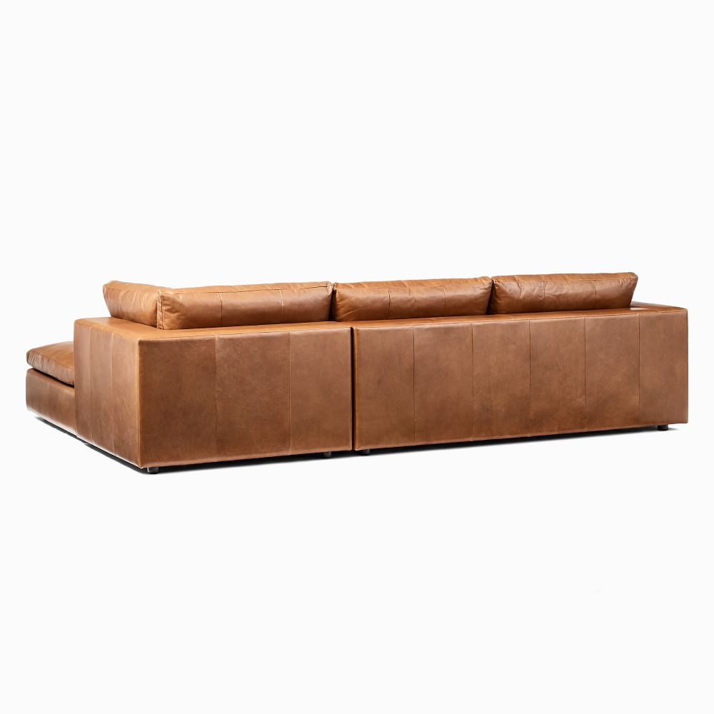 Sean Modular Leather 3-Piece Ottoman Sectional Furniture BoutiQ