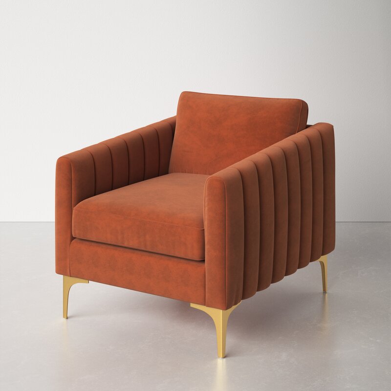 Spencer Velvet Armchair Furniture BoutiQ