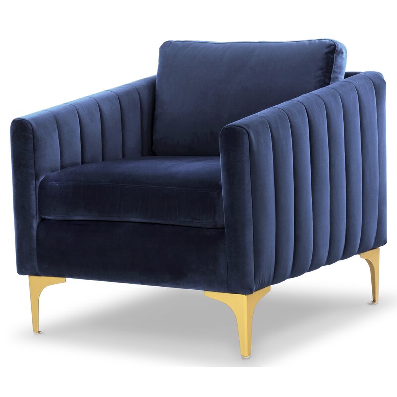 Spencer Velvet Armchair Furniture BoutiQ