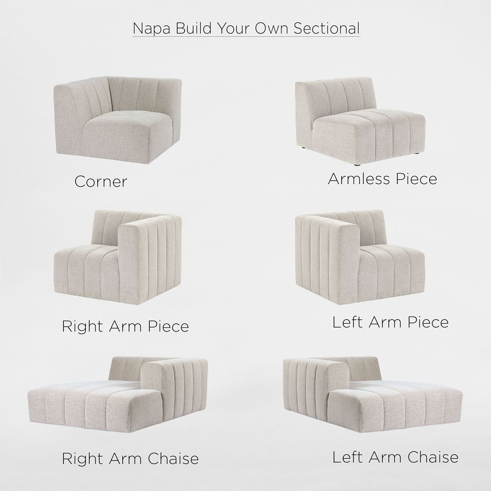 Sullivan Sandstone Sectional Pieces Furniture BoutiQ