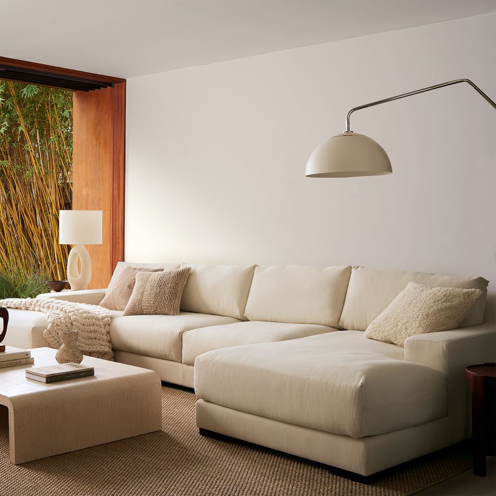 Zayne 3-Piece U-Shaped Chaise Sectional Furniture BoutiQ