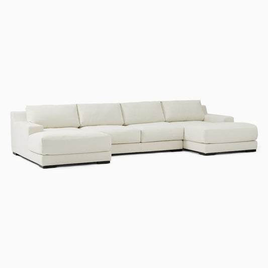 Zayne 3-Piece U-Shaped Chaise Sectional Furniture BoutiQ
