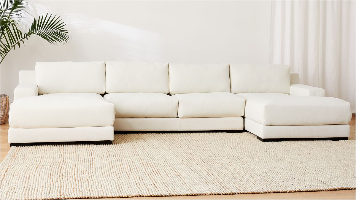 Zayne 3-Piece U-Shaped Chaise Sectional Furniture BoutiQ