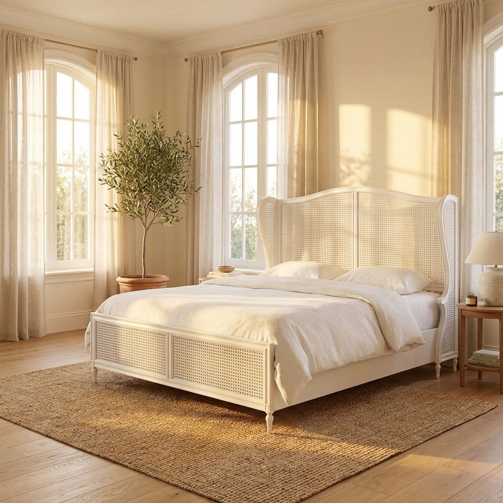 Ephraim Wingback Bed