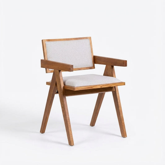 Dakari Upholstered Dining Chair with Armrests