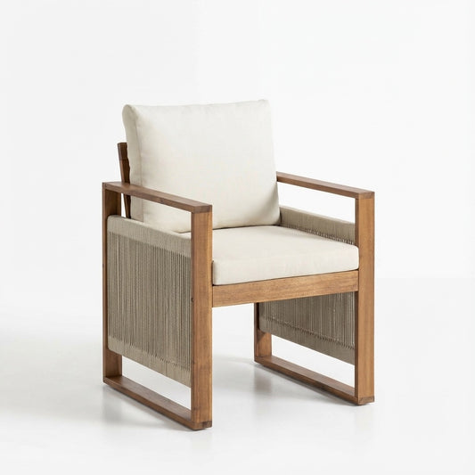Maxim Acacia Wood Dining Chair