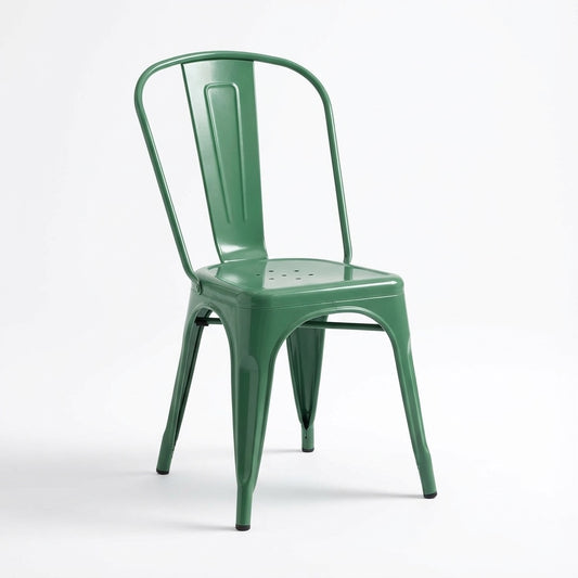 Bishop Brushed Stackable Dining Chair