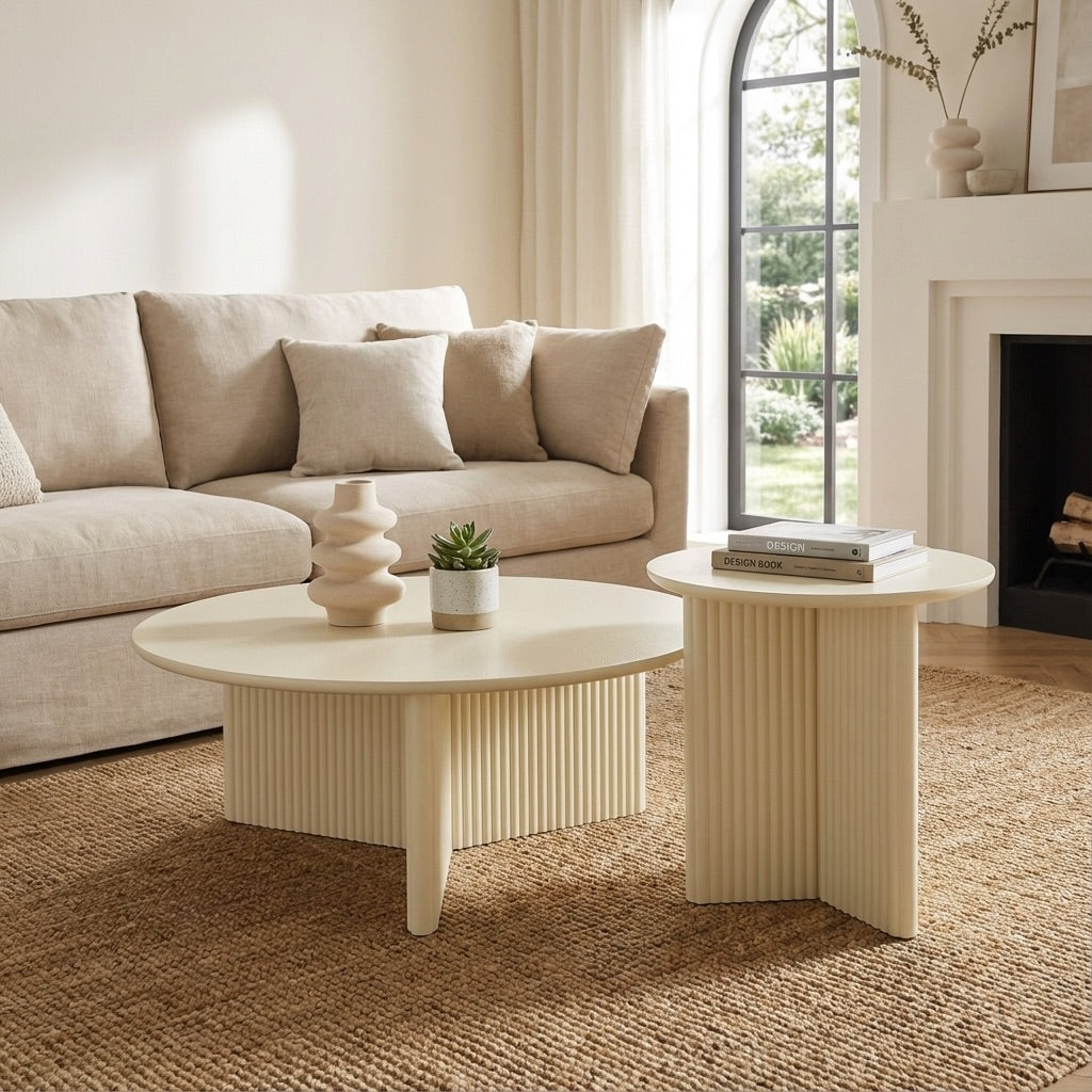 Aidan Cross Legs End Table