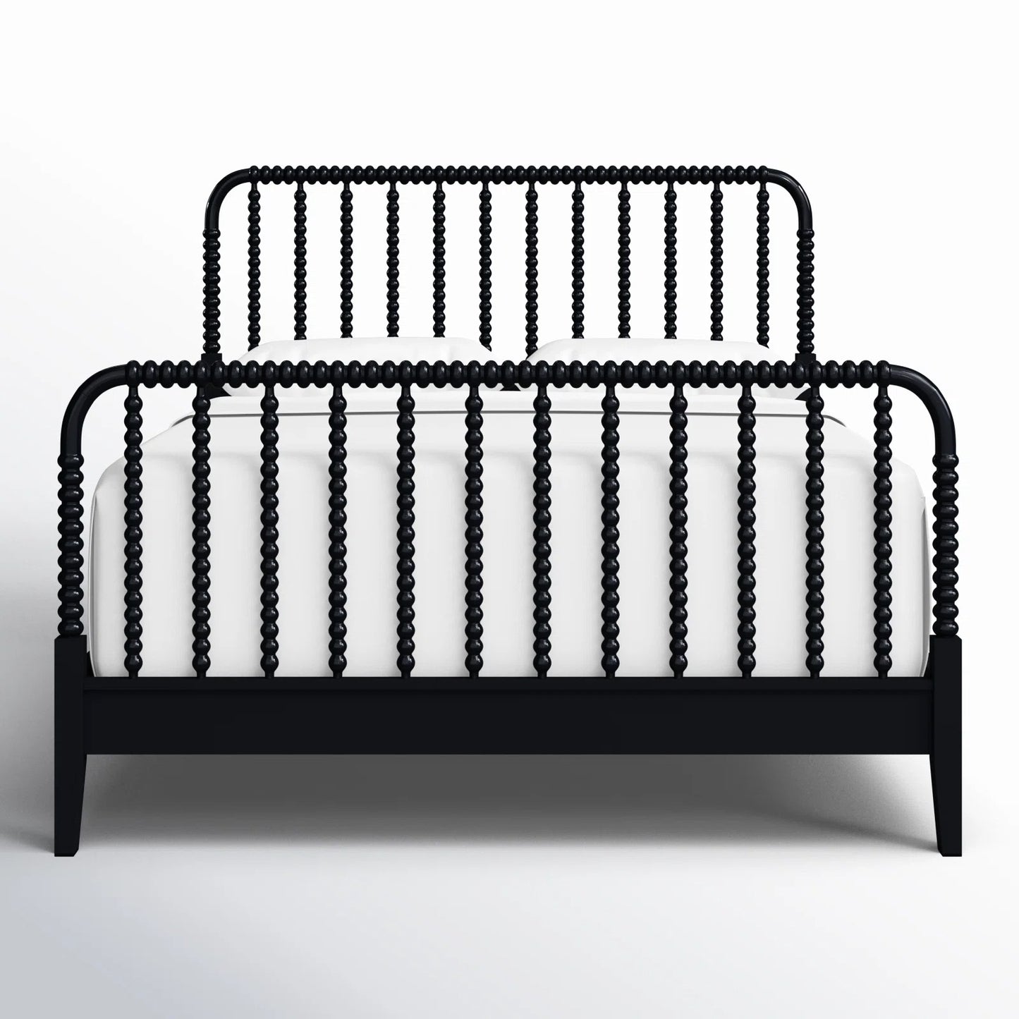 Ignacio Solid Wood Spindle Bed