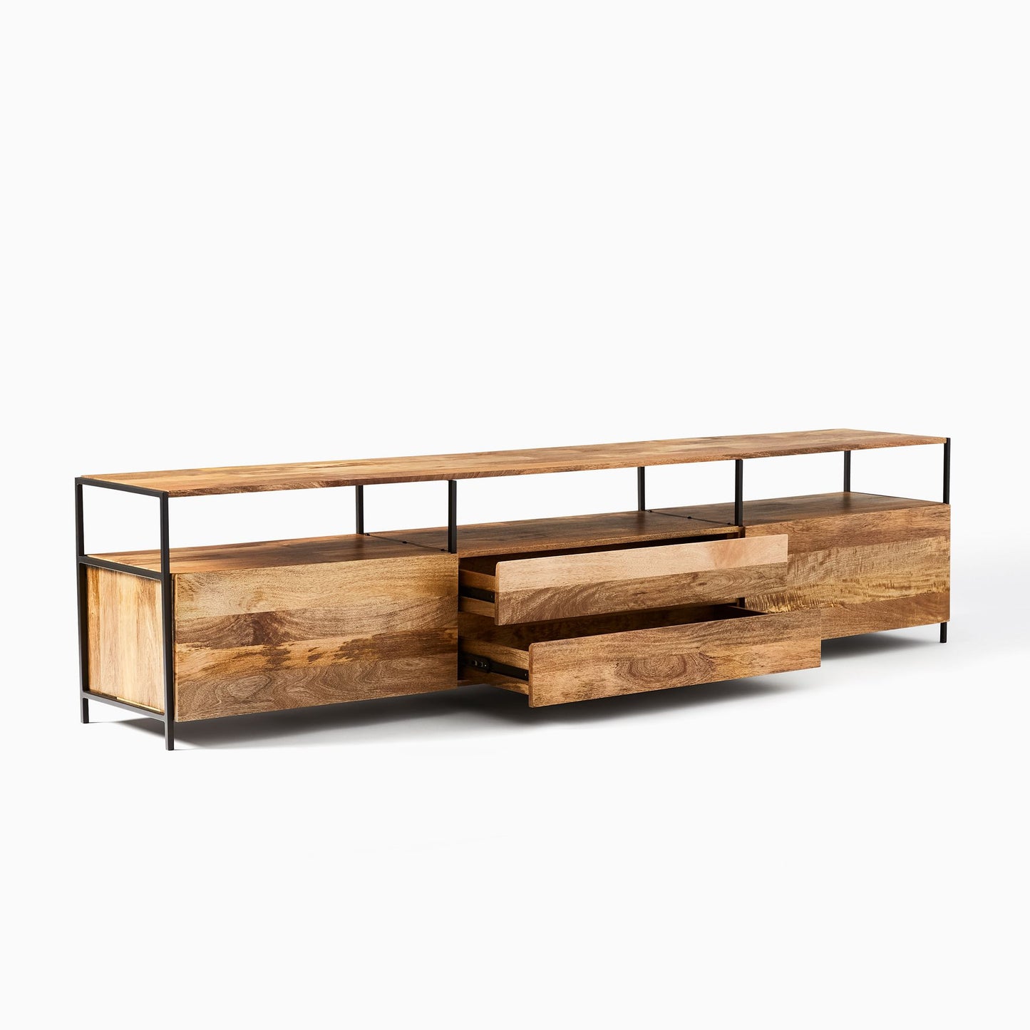 Alec Industrial Storage Media Console