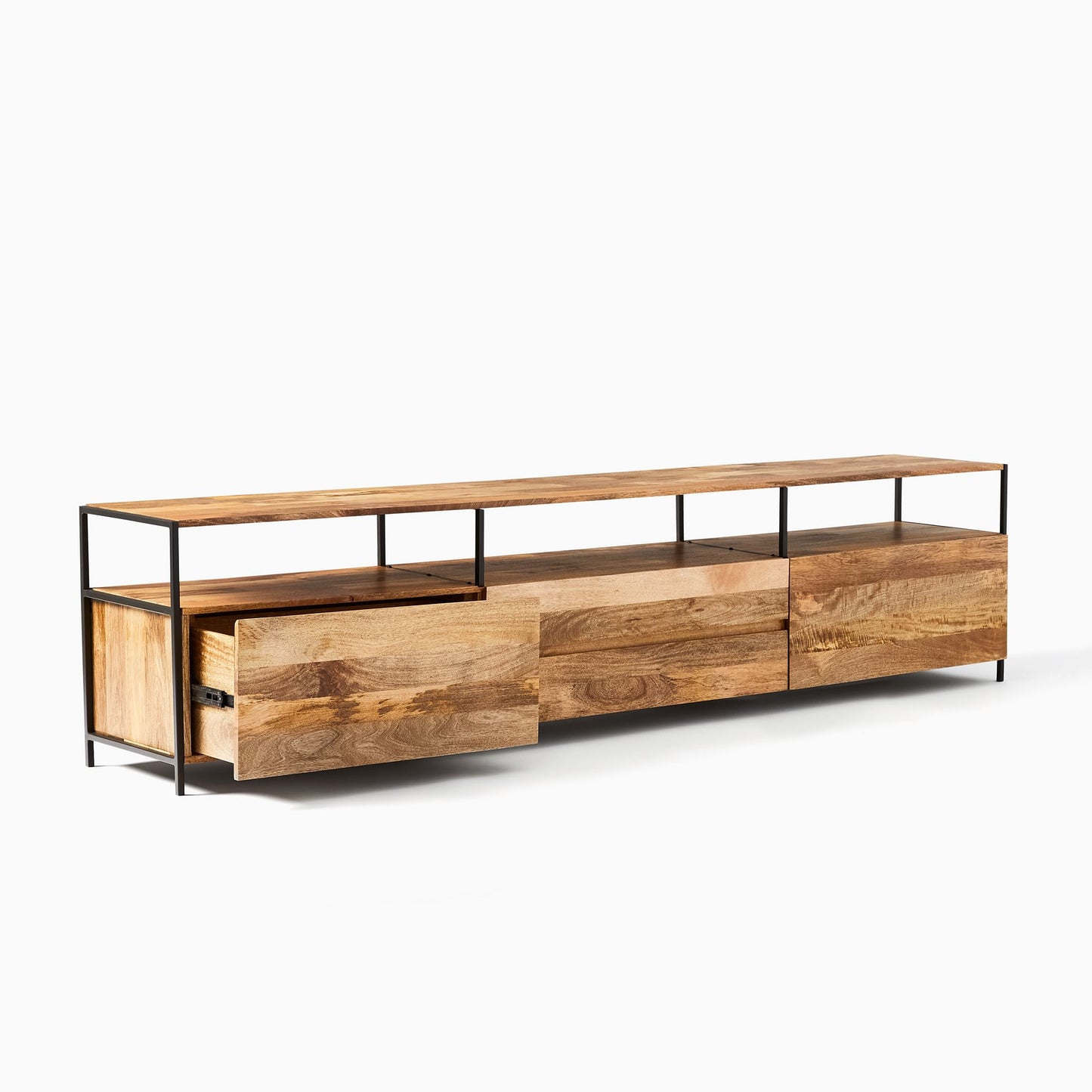Alec Industrial Storage Media Console
