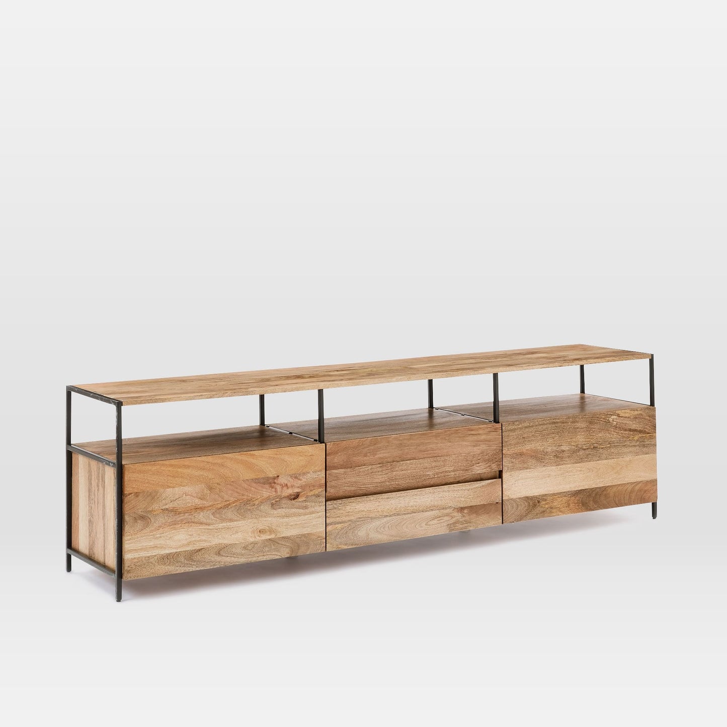Alec Industrial Storage Media Console