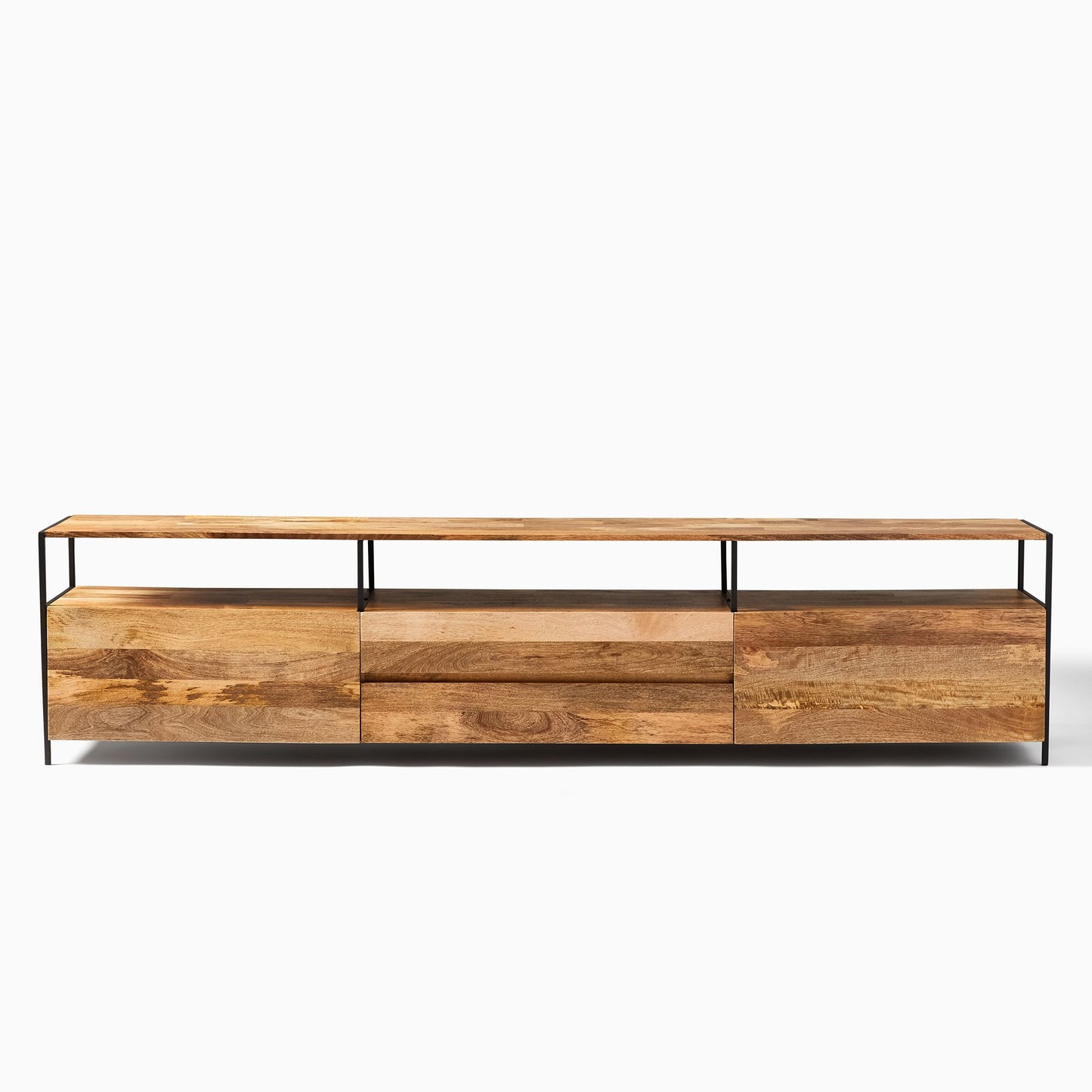 Alec Industrial Storage Media Console