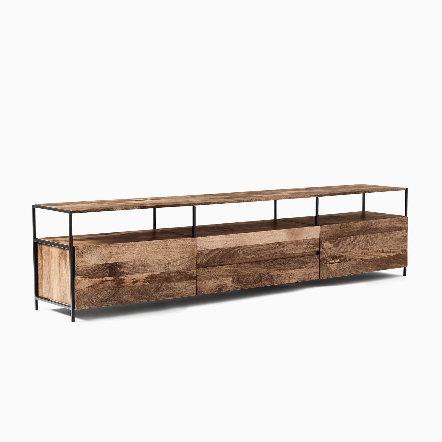 Alec Industrial Storage Media Console