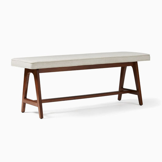 Finn Mid-Century A-Frame Dining Bench (52") - Furniture BoutiQ