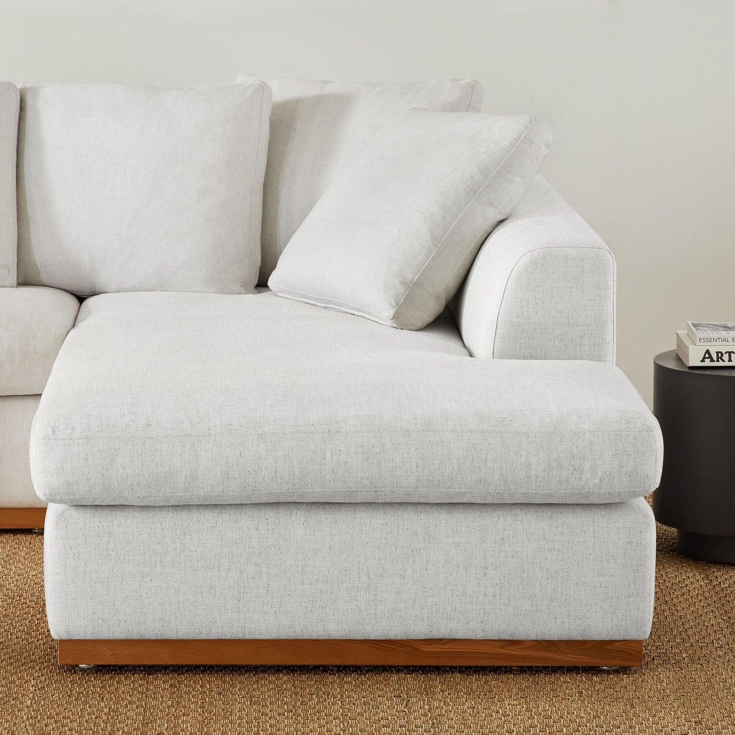 Cayson Modular 2-Piece Bumper Chaise Sectional