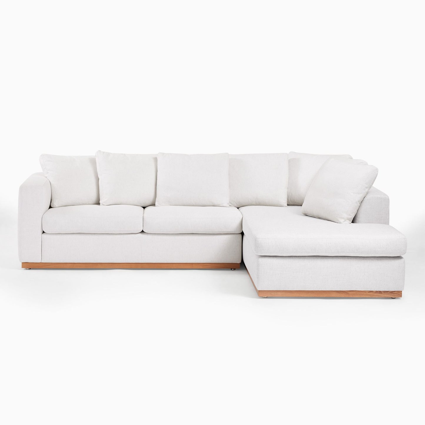 Cayson Modular 2-Piece Bumper Chaise Sectional