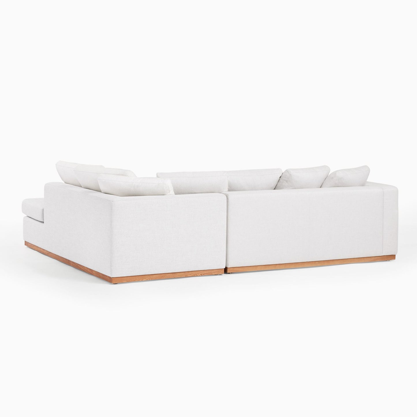 Cayson Modular 2-Piece Bumper Chaise Sectional