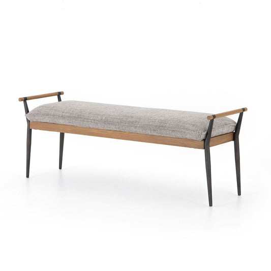 Charlie Stainless Steel Bench (59") - Furniture BoutiQ