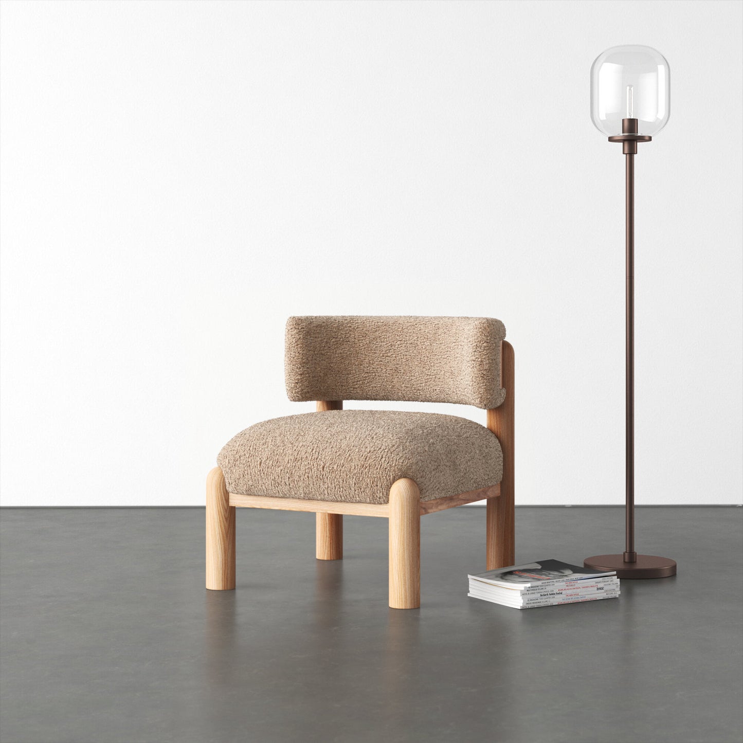 Zyair Upholstered Barrel Chair